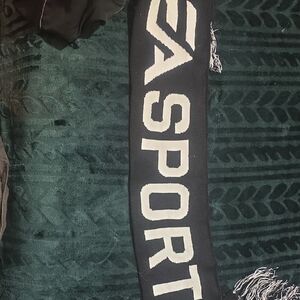 EA Sports Black and White Men's Scarf